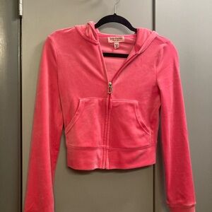 Juicy Couture Pink Zip-Up Hoodie
